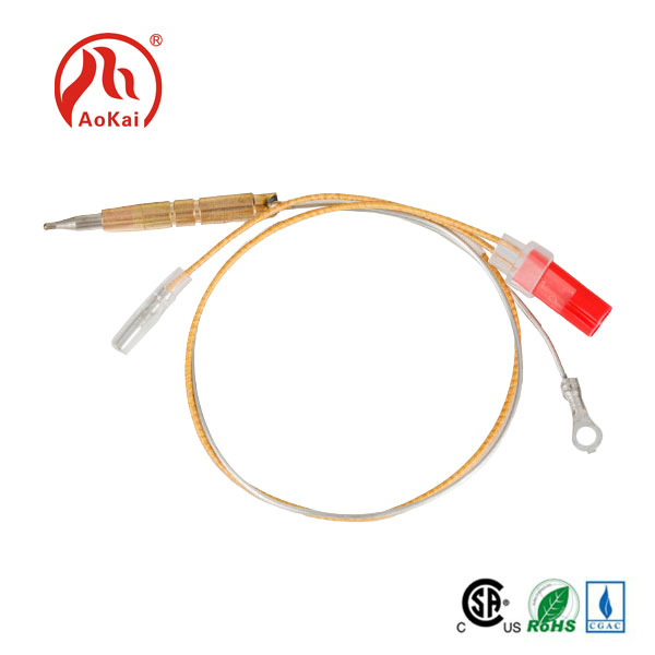 ग्यास ओवन को लागी पीतल तार Thermocouple ज्वाला सेंसर